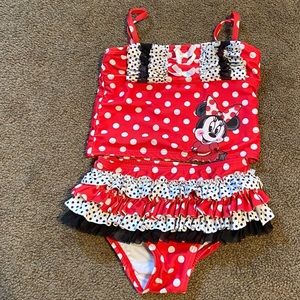 Minnie Mouse swimsuit size 4